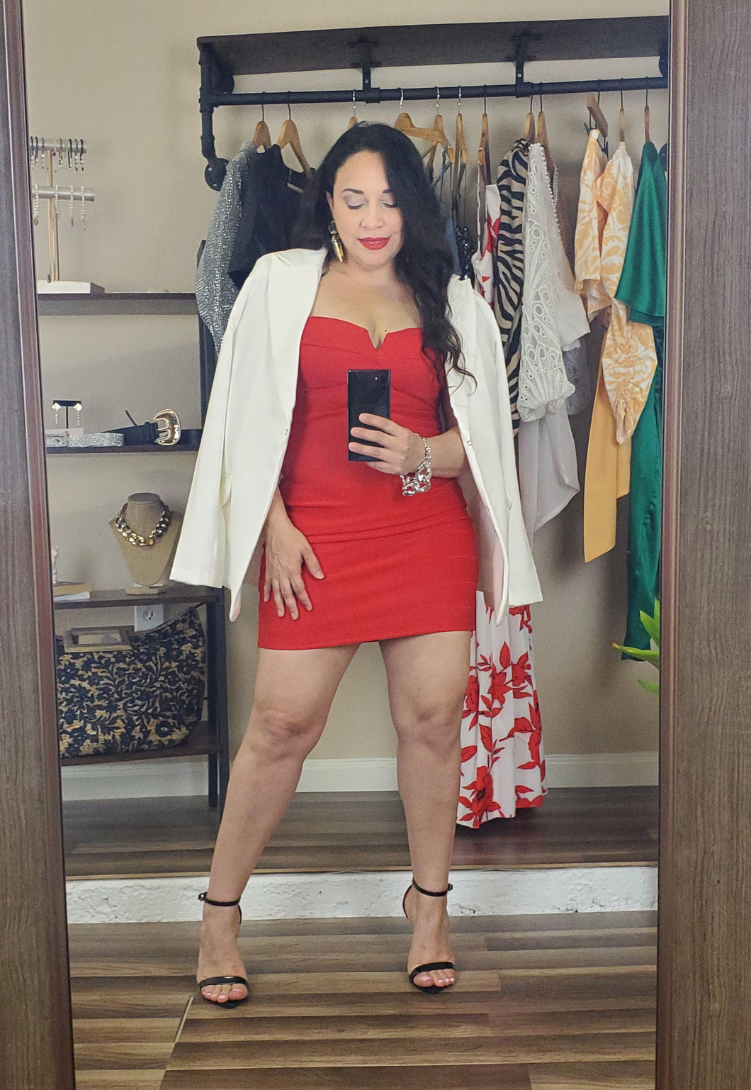 White Blazer